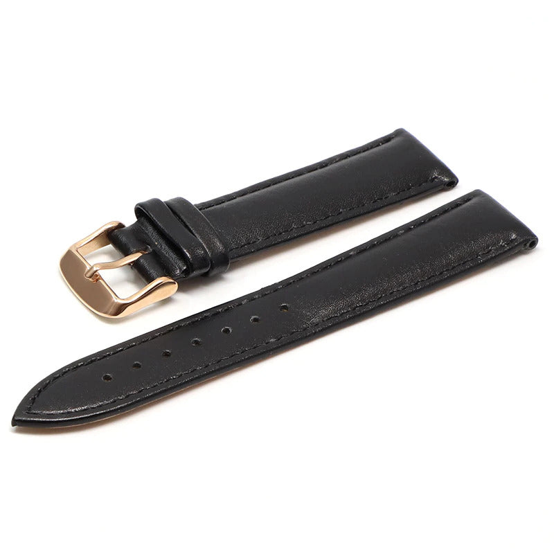 Watch Band(Genuine Leather) 本皮製腕時計ベルト(スムース&スティッチ)